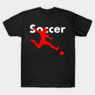 Soccer shirt in retro vintage style - gift for soccer player T-Shirt